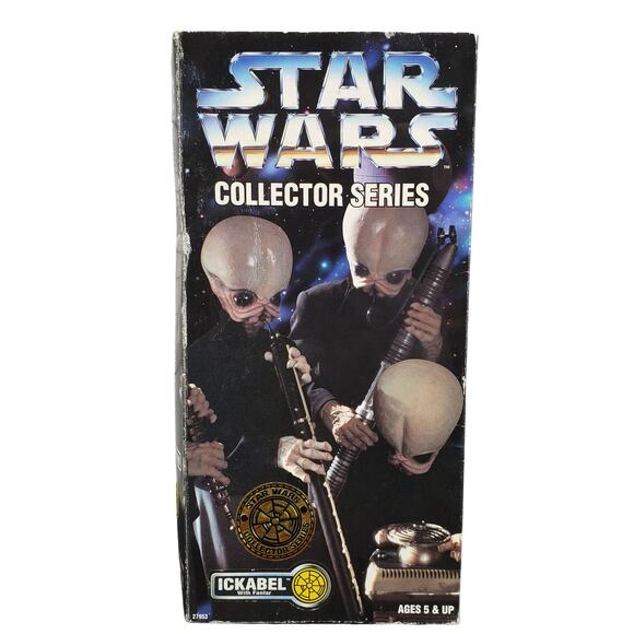 Star Wars Collection Series Cantina Band 1997 Ickabel with Fanlar - Picture 1 of 15